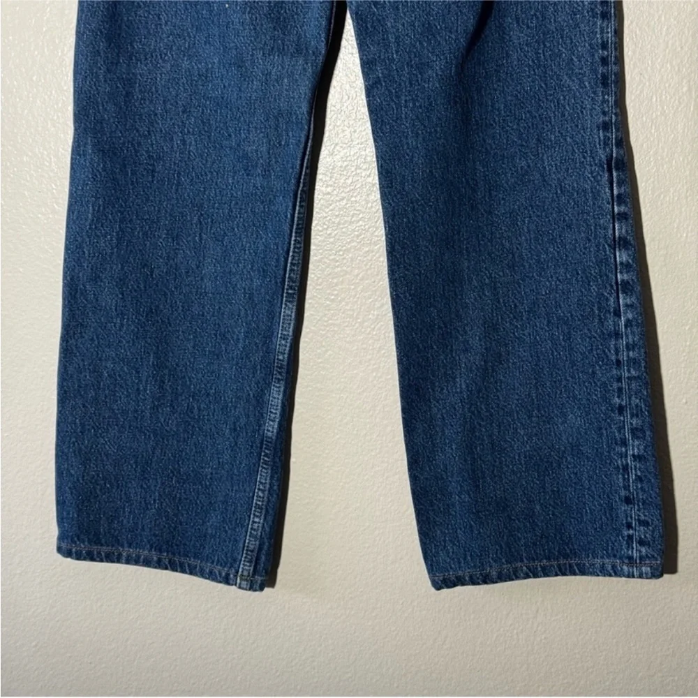 reformation wide leg Classic Blue Women's Jeans - Picture 7 of 8